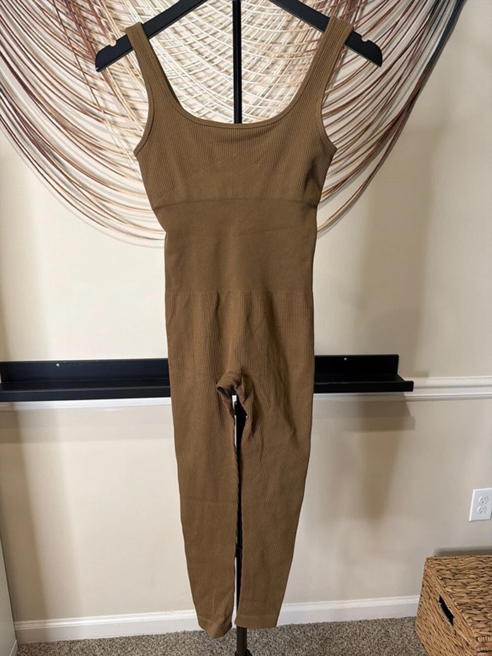Khaki catsuit S 3275